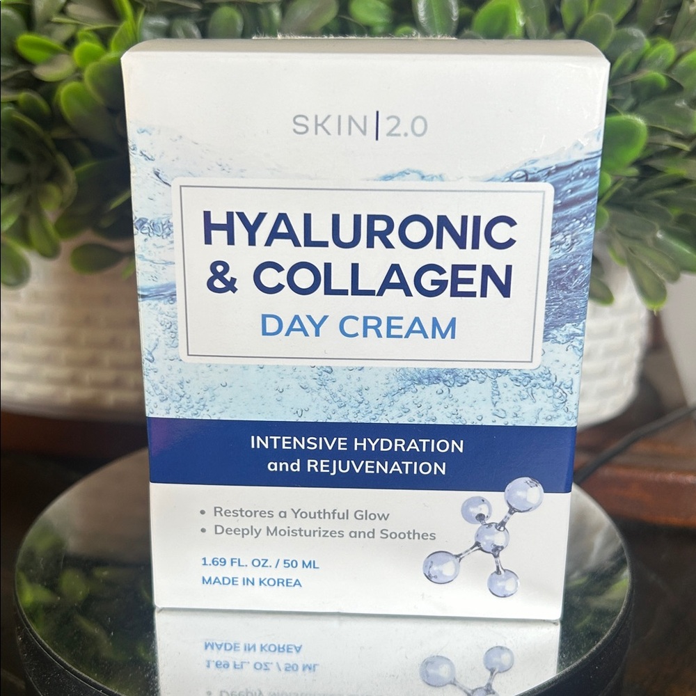 Skin 2.0, Hyaluronic & Collagen, Day Cream - NIB